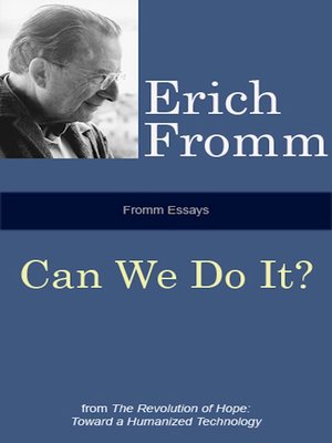 erich fromm essay erich fromm essay